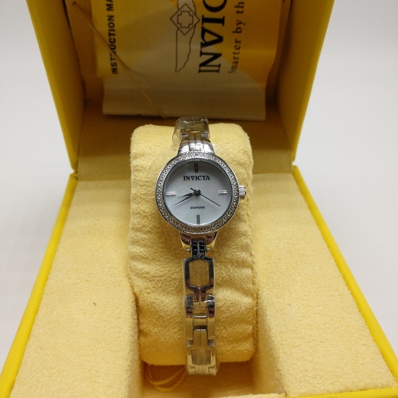 Invicta Wildflower Mother of Pearl SS Watch 0238 - Picture 3 of 8